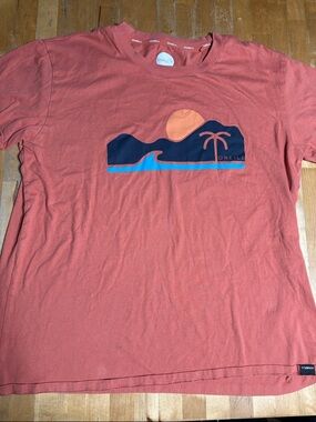 O'Neill Coral Graphic Sunset Tshirt